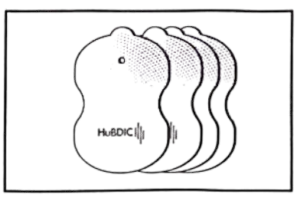 پز ژله ای (الکترود) دستگاه فیزیوتراپی هابدیک Wave Pulse Plus HMB-1000 (تحریک الکتریکی TENS) کیهان طب