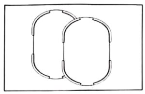 نگهدارنده پد (الکترود) دستگاه فیزیوتراپی هابدیک Wave Pulse Plus HMB-1000 (تحریک الکتریکی TENS) کیهان طب