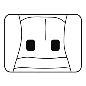 نحوه قرارگیری پد دستگاه تنس عضلانی HubDIC روی کمر – مناسب برای مدل HubDIC HMB-1000 دو کاناله