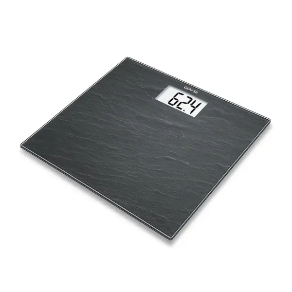 ترازو دیجیتال شیشه‌ای بیورر مدل GS203 طرح سنگی کیهان طب