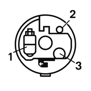نمای داخلی پایه دستگاه بخور سرد اولتراسونیک Bondi Med BMH-128 شامل شناور، ترنسدیوسر و محفظه آب – تصویر اختصاصی تجهیزات پزشکی کیهان طب k-teb.com 
