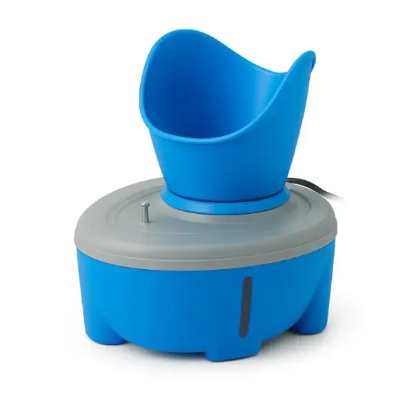 دستگاه بخور گرم ویسان رنگ آبی حجم 4.5 لیتر مناسب بخور صورت و بخور درمانی | Visaan Warm Steam Vaporizer Blue 4.5L | k-teb.com